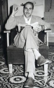 Angelo Amato nello studio di Menen Aubrey